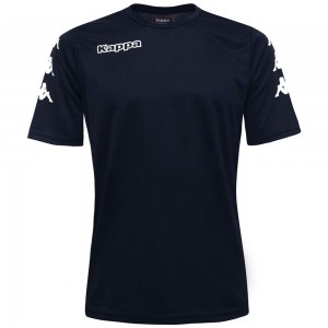 Men Kappa 4 Soccer Bolox Jersey Navy | 746921-HUO