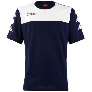 Men Kappa 4 Soccer Bonder Jersey Navy | 642701-WOZ