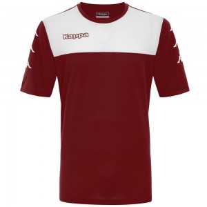 Men Kappa 4 Soccer Bonder Jersey Red | 186940-HLB