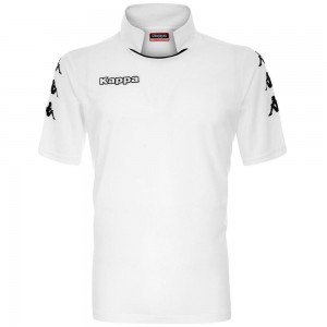 Men Kappa 4 Soccer Bondorf Jersey White | 734156-VNC