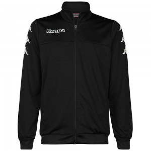 Men Kappa 4 Soccer Bouvil Jacket Black | 327641-UTX