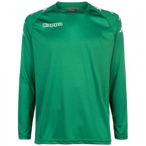 Men Kappa 4 Soccer Cinanda Jersey Green | 679128-UZJ