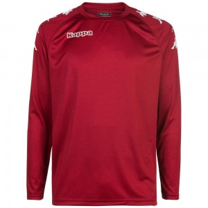 Men Kappa 4 Soccer Cinanda Jersey Red | 753941-BWJ