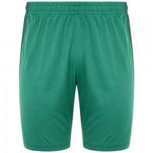 Men Kappa 4 Soccer Delebio Shorts Green | 752319-QKM