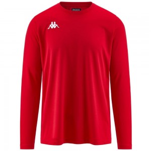 Men Kappa 4 Soccer Rovigo Jersey Red | 312470-XIS