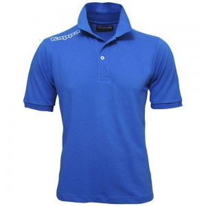 Men Kappa 4 Training Polo Mss Polo Shirt Blue | 046915-ZIO