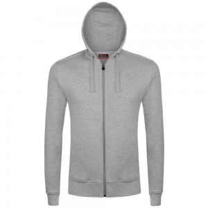 Men Kappa 4 Training Wescor Hoodie Grey | 481963-GWO