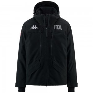 Men Kappa 6 Cento 602f Ita Jacket Navy | 315807-BHU