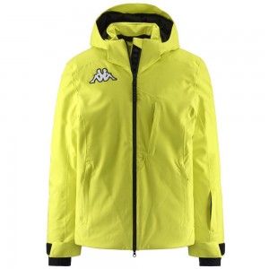 Men Kappa 6 Cento 606 Jacket Green | 923867-VAS