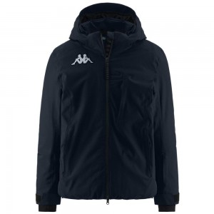 Men Kappa 6 Cento 606 Jacket Navy | 398245-YDR