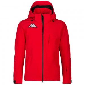 Men Kappa 6 Cento 606 Jacket Red | 867152-ZNE