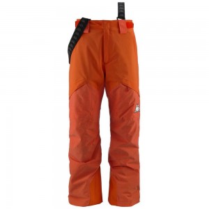 Men Kappa 6 Cento 622fzw Pants Orange | 296034-TWM