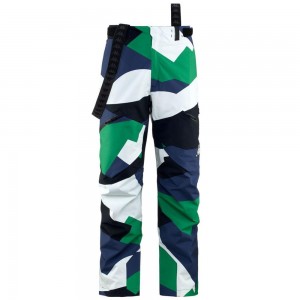 Men Kappa 6 Cento 622p Pants Green | 578960-CKU