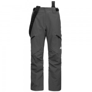 Men Kappa 6 Cento 622p Pants Grey | 162347-PHQ