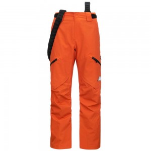 Men Kappa 6 Cento 622p Pants Orange | 587014-ILP