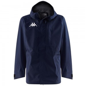 Men Kappa 6 Cento 626 Jacket Navy | 961453-JZP