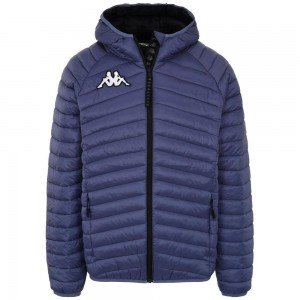 Men Kappa 6 Cento 660 Jacket Blue | 405869-OZF