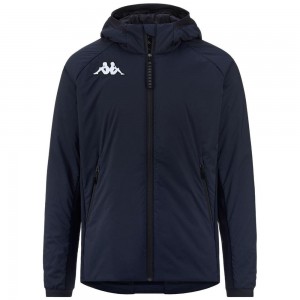 Men Kappa 6 Cento 660h Jacket Navy | 483791-MUJ