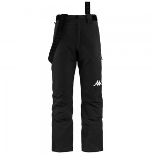 Men Kappa 6 Cento 664 Pants Black | 620981-KMC