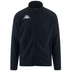 Men Kappa 6 Cento 687bfz Jacket Navy | 178350-IEZ