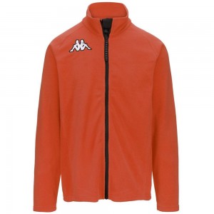 Men Kappa 6 Cento 687bfz Jacket Orange | 873529-VEP