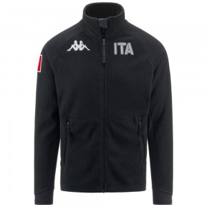 Men Kappa 6 Cento 687n Ita Jacket Navy | 140286-JZD