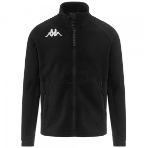 Men Kappa 6 Cento 687n Jacket Black | 851069-LWS