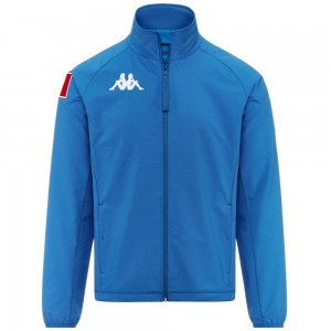 Men Kappa 6 Cento 687wp Ita Jacket Blue | 513270-HCS