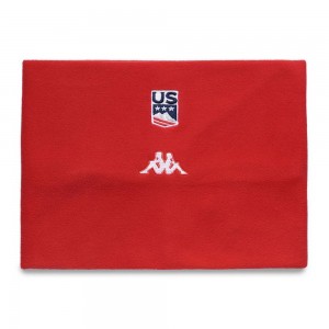 Men Kappa 6 Cento Cold Us Scarves Red | 605324-GWP