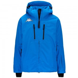 Men Kappa 8 Cento 811 Jacket Blue | 216589-VCG