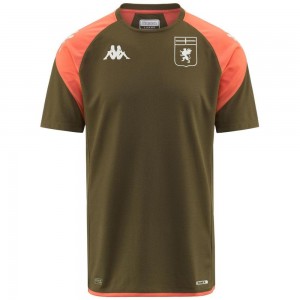 Men Kappa Abou Pro 7 Genoa Jersey Brown | 704382-BTY