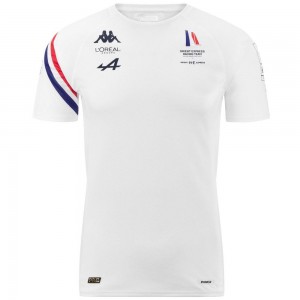 Men Kappa Abou Pro 7 Orient Express Jersey White | 643875-FHC