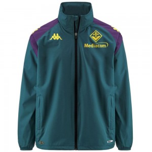 Men Kappa Adverzip Pro 7 Fiorentina Jacket Blue | 872160-QFO