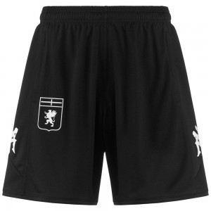 Men Kappa Ahorazip Pro 7 Genoa Shorts Black | 320859-ZPY