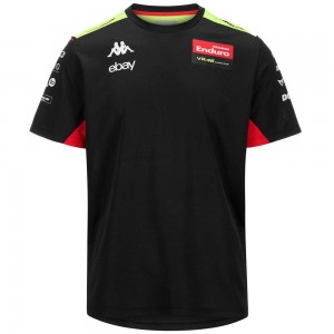 Men Kappa Amirymone Vr46 Jersey Black | 695708-UKT