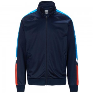 Men Kappa Ancol Alpine F1 Jacket Navy | 613859-OJX