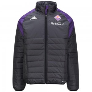 Men Kappa Arsecot 7 Fiorentina Jacket Grey | 098263-ZRI