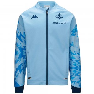 Men Kappa Arunopre Pro 7 Fiorentina Jacket Blue | 094623-FHP