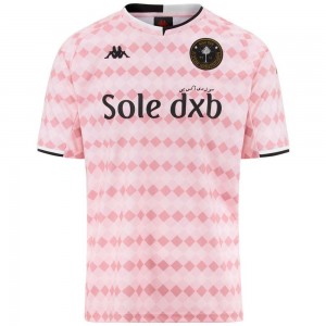 Men Kappa Authentic Fasto Sole Dxb Jersey Pink | 483609-KSD