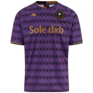 Men Kappa Authentic Fasto Sole Dxb Jersey Purple | 128390-EWG