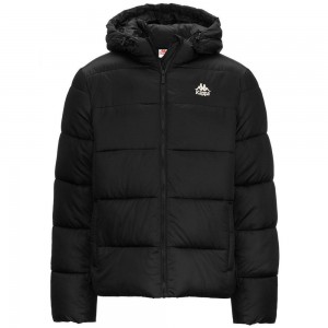 Men Kappa Authentic Gamarit Jacket Black | 259860-KAC