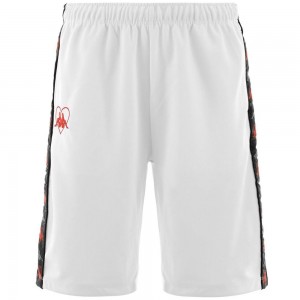 Men Kappa Authentic Livio Shorts White | 180426-AGE