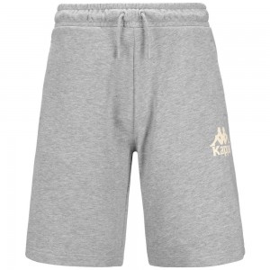 Men Kappa Authentic Uppsala 2 Shorts Grey | 460925-SFV