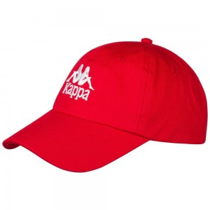 Men Kappa Authentic Vigoleno Cap Red | 265970-EBM