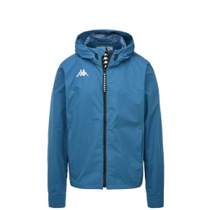 Men Kappa Bocou Jacket Blue | 612795-OWH