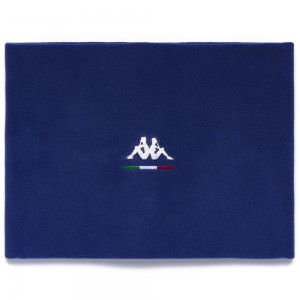 Men Kappa Cold C Scarves Blue | 582013-EHZ