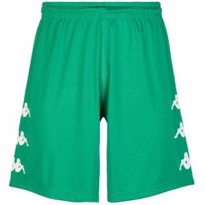 Men Kappa Dorgo Shorts Green | 918364-WFX