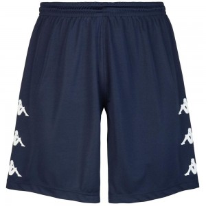 Men Kappa Dorgo Shorts Navy | 053468-DKQ