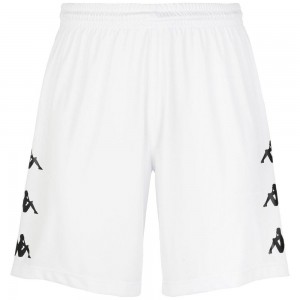 Men Kappa Dorgo Shorts White | 863720-BMF