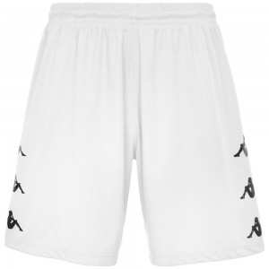 Men Kappa Dorgo Shorts White | 936701-ULO